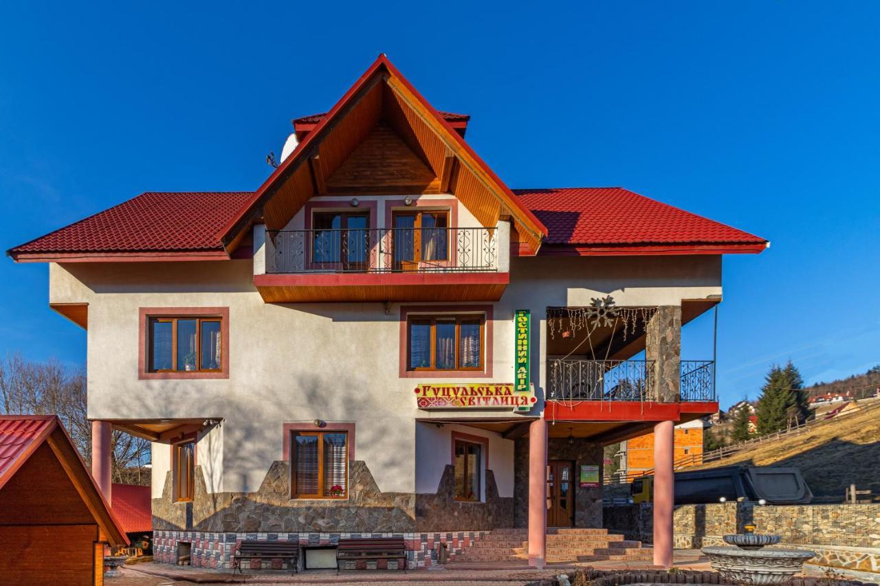 Гуцульська Світлиця Hotel Boekovel Buitenkant foto